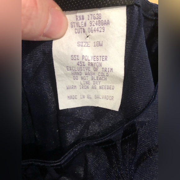 Beautifulful Asian-themed dress by Fashion Bug, size 18w - Picture 7 of 7